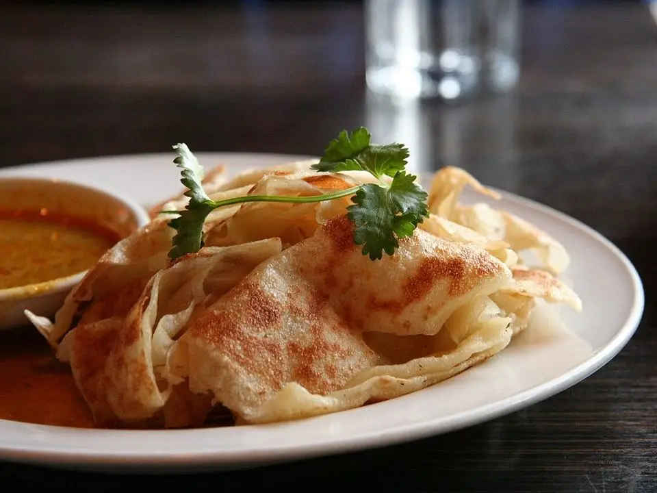 Roti prata (example photo, not taken at a stop in this guide)